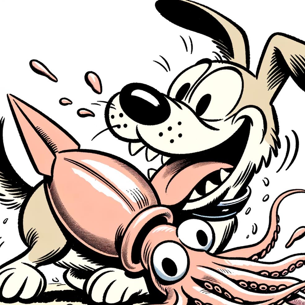 ¿Pueden los perros comer Calamares ? - Infoperros